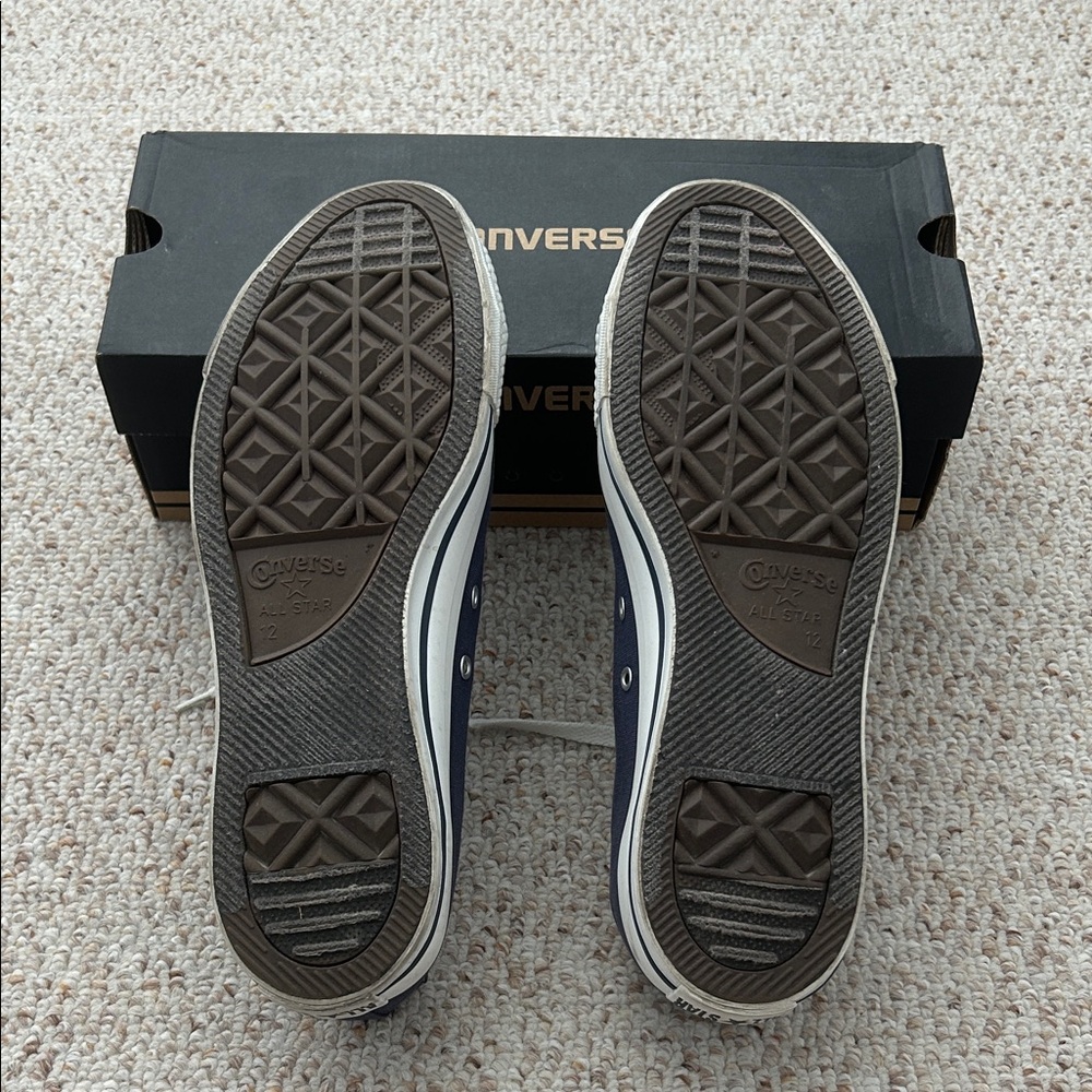 Converse Classic Navy Canvas Sneakers - Picture 4 of 4